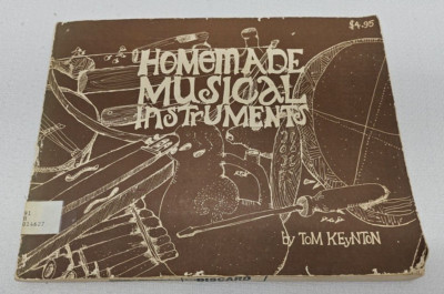 Vintage History of Homemade Musical Instruments, Tom KEyNTON 1975, Rare ...
