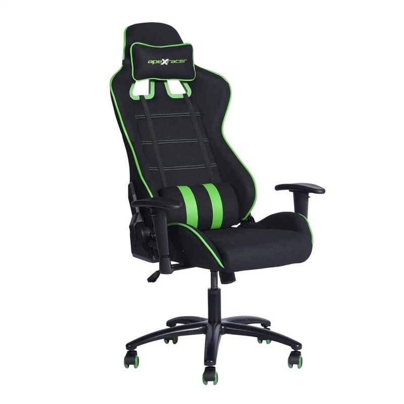 Homycasa Fabric Swivel Office Chair Leather Ergonomic Chair in