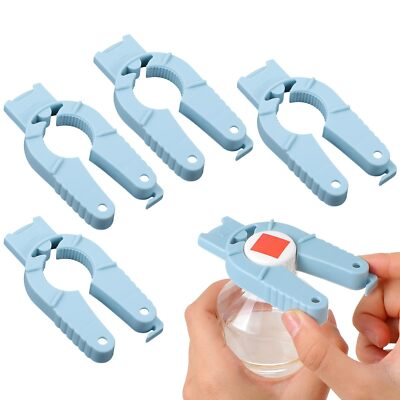 #ad 4 Pcs Plastic Bottle Cap Openers 3 in 1 Water Bottle Opener Multi Purpose $9.90