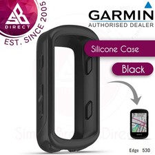 Garmin Schutzhülle Silikon│Für Edge 530 GPS Fahrradcomputer│Schwarz