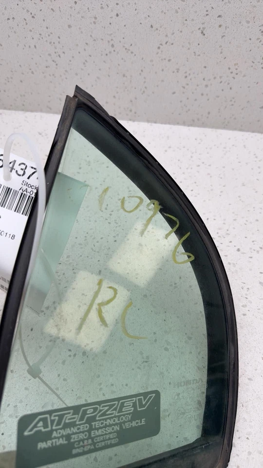 2006 2007 Honda HONDA CIVIC Left Rear Vent Glass/window Foto 4 de 4