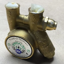 FLUID-O-TECH PB301X BRASS ROTARY VANE PUMP WITH RELIEF VALVE - 1725 RPM