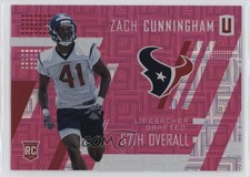 2017 Panini Unparalleled Class of Rookie Pink /299 Zach Cunningham #250 0q3