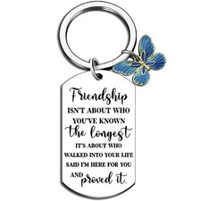 Friendship Gifts for Women Friends Keychains Female Sister...