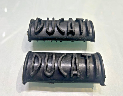 FOR DUCATI FOOTREST RUBBERS FIT FOR ELITE MONZA SINGLES
