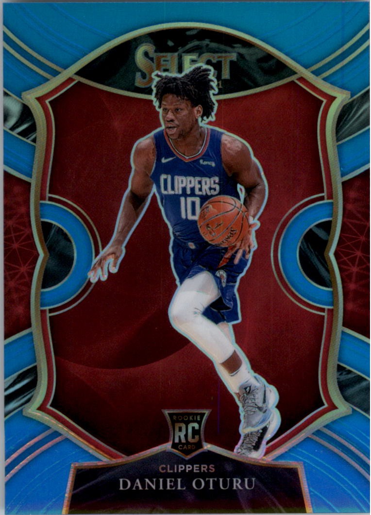 2020-21 Select Prizms Light Blue #93 Daniel Oturu /299 - BSK