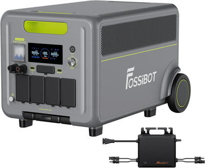 FOSSiBOT F7200 5222Wh 7200W LFP Tragbare Powerstation + Mikrowechselrichter Camp