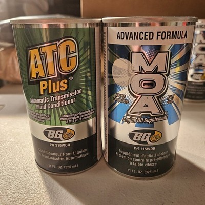 2 Can Kit BG Transmission Conditioner MOA Oil  Supplement PN 310 PN 115