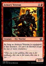 Armory Veteran 130 Adventures in the Forgotten Realms Magic: The Gathering LP