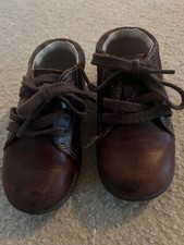 Stride Rite Brown Boys Shoes size 7W Great price-Pre owned good condition