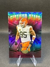 2025 Certified Football Myles Garrett #CST-MGT Certified Stars Purple /299