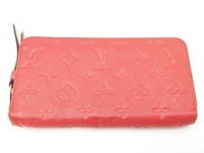 Louis Vuitton Red Monogram Empreinte Zippy Wallet Sd0726lpzdu