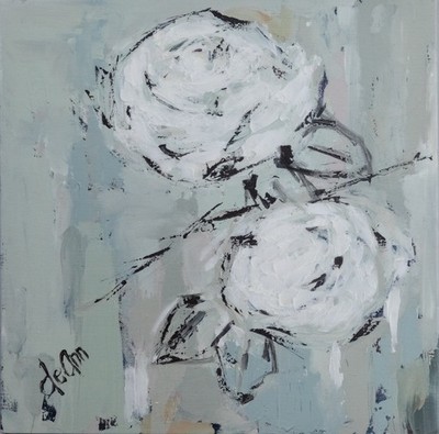 Be Free deAnn Glazed Print on Canvas 24x24 Gallery-Wrapped Excellent Condition