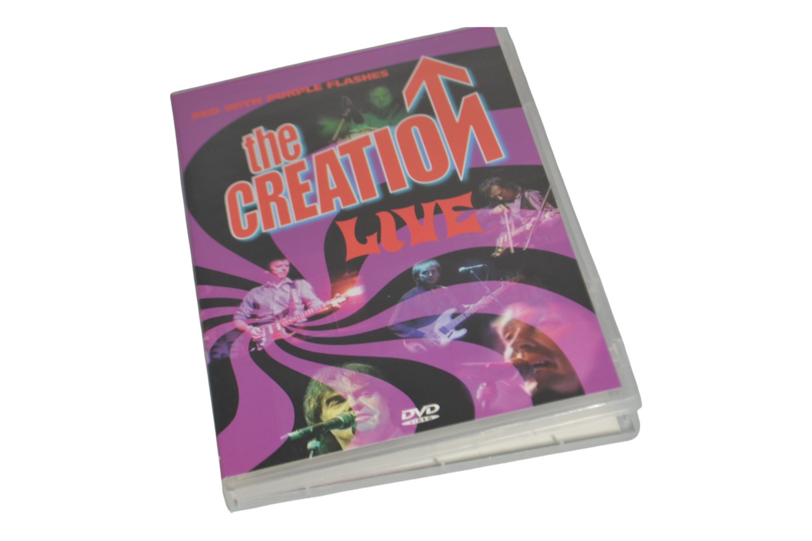 'The Creation Live – Red with Purple Flashes' DVD Cherry Red