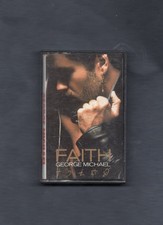 FAITH - George Michael Cassette Tape - 1987 Columbia Records FREE SHIPPING