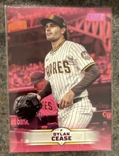 Topps Stadium Club 2025 Dylan Cease San Diego Padres #117 Pink Foil Parallel