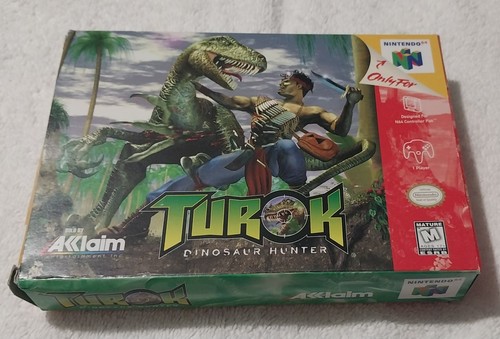 Turok Dinosaur Hunter Nintendo 64 N64 Box Only