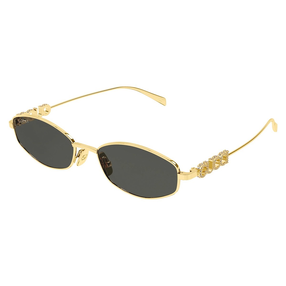 Gucci GG1802S Sunglasses – Gold Toned – Authentic – Made in Italy – Brand New