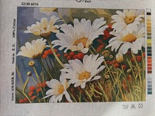 Via Printed Needlepoint Tapestry Gobelin Canvas Only 30x40cm