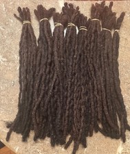 100 Naturally Grown Thick DreadLocks 73 strands 19 Inches 1.9Cm