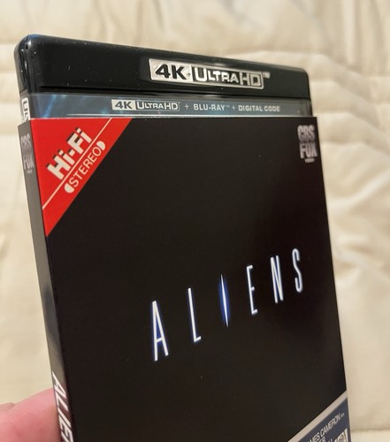 Aliens 1986 4K/Blu-ray VHS CBS FOX HOME VIDEO Slipcover MOVIE NOT INCLUDED! - Picture 5 of 5