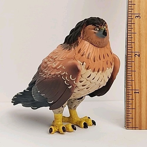 Disney Moana Maui Bird Hawk Falcon Io PVC Toy Figurine Cake Topper 3” Tall