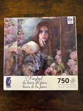 Fairyland: Midnight Rose - 750 Piece Jigsaw Puzzle new sealed (BOX HAS WEAR)