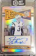 STEPHEN GOSTKOWSKI 2025 Panini Prizm #FLA-SGI Silver Prizm Auto /149 Patriots