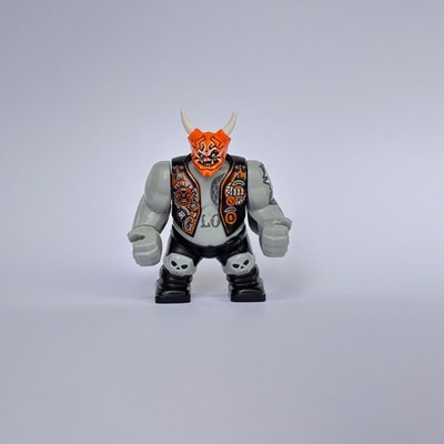 LEGO Ninjago Killow Figur + 2 Masken (rot & orange)   selten   80 