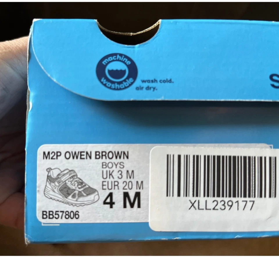 Stride Rite Made2Play Owen Brown Boys Running Shoes Size 4M Machine Washable NWB - Image 2 of 4