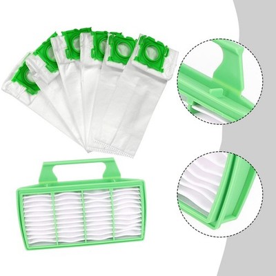 Beutel Filter Ersatz Set für Bork V7D1 Staubsauger 6 Beutel plus 1 Filter