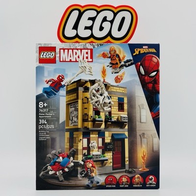 LEGO Marvel: Peter Parker's Apartment (76317) Spiderman, Brand New - SEALED!