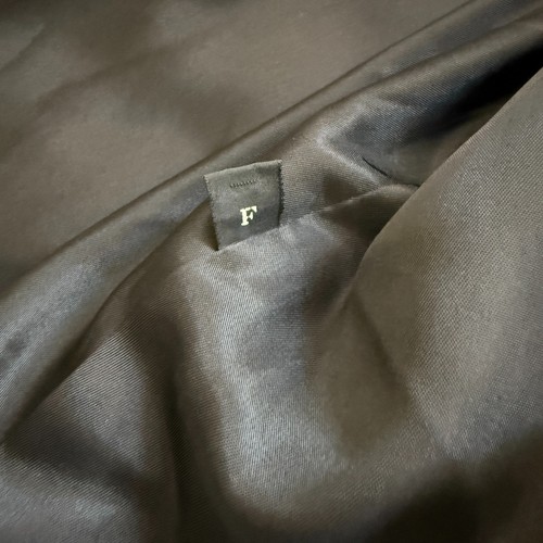 Shaved Real Mink Fur Long Coat Roll-Up Gorgeous Long Sleeves FROM JAPAN - Picture 15 of 15