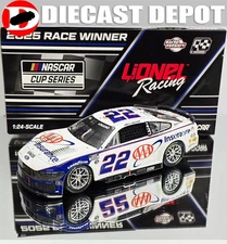 JOEY LOGANO 2025 TEXAS WIN RACED VERSION AAA INSURANCE 1/24 ARC
