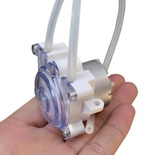 Micro Peristaltic Pump DC 6V-12V Small Mini 500 Geared Motor Dosing Liquid Water
