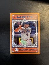 2023 Bowman Chrome Rookie Ascensions Francisco Alvarez #BA-10 (RC) Orange /25