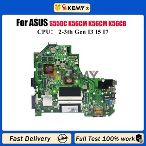 K56CM Laptop Motherboard For   K56CB K56CA S550C Mainboard I3 I5 I7 CPU #za
