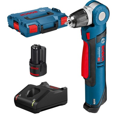 Bosch Akku-Winkelbohrmaschine GWB 12V-10 Pro 2x Akku 2,0 Ah Ladegerät 0601390908