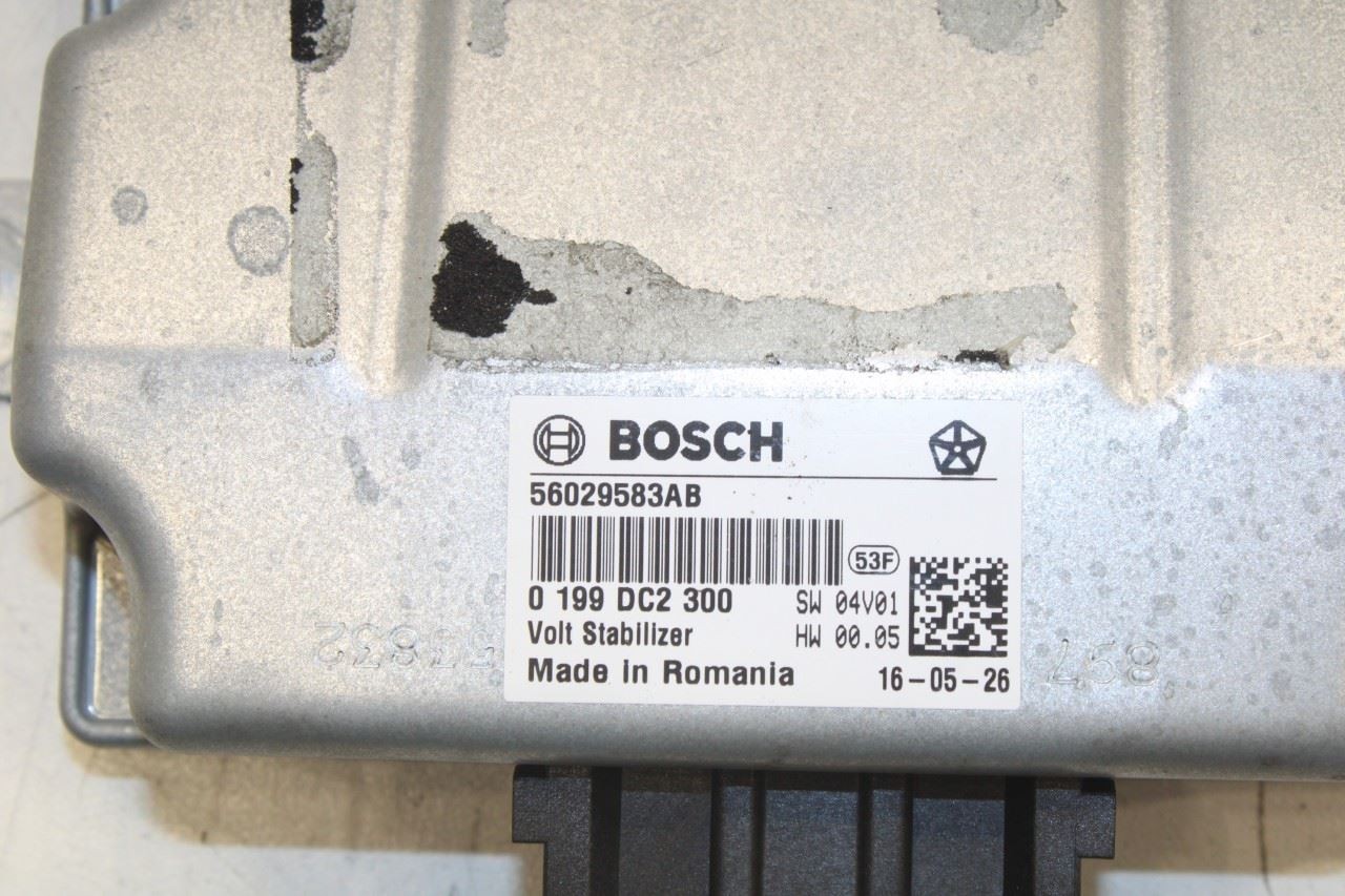 2017-21 Maserati Ghibli 3.0L Voltage Stabilizer Power Inverter Module 675000493