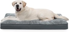Dog Crate Bed Waterproof Deluxe Plush Dog Beds with Removable Washable Cover