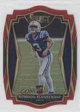 2020 Panini Select Premier Level Red Prizm Die-Cut Rodrigo Blankenship #175 1fa2