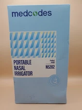 Medcodes Portable Nasal Irrigator Model N5202 Fast Relief 30Ct Bags Included 