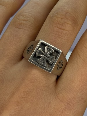 VINTAGE 925 STERLING SILVER CROSS RING SIZE 10.5 | eBay VINTAGE 925 STERLING SILVER CROSS RING SIZE 10.5 | eBay