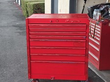 Snap-on Kr657 Tool Chest Red With Original Lock Key Good Shape