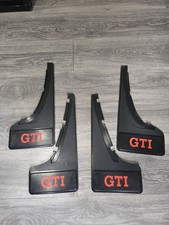 Vw Mk2 Golf Jetta 85-92 Gti Mudflaps Set Of 4 Front Rear Vw Mk2 Golf Jetta 85-92 Gti Mudflaps Set Of 4 Front Rear