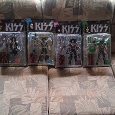 McFarlane Toys KISS Band Action Figures Complete Set