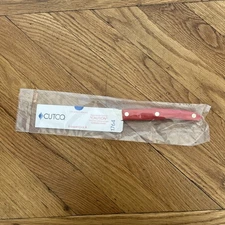 CUTCO 1764  Serrated Edge Blade Traditional Cheese Knife, Red