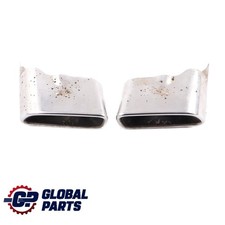 Mercedes W176 Auspuff Endschall Rohr hinten links rechts AMG Auspuffspitzen Set Mercedes W176 Auspuff Endschall Rohr hinten links rechts AMG Auspuffspitzen Set