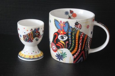 Tasse  Maxwell & Williams Smile Style, Zebra, 370 ml Becher, Tasse, Keramik