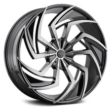 Prive Lux Pl3 Wheel 22x9 38 5x110 74.1 Black Single Rim